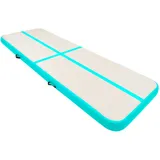 vidaXL Aufblasbare Gymnastikmatte mit Pumpe 300x100x15 cm PVC Grün