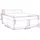 vidaXL Boxspringbett 180 x 200 cm Dunkelgrau
