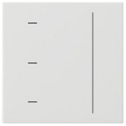 Gira System 3000 Touchaufsatz (reinweiß, glänzend)