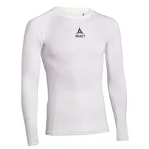 Select langarm Funktionsshirt Herren weiß L