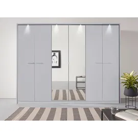Rauch Drehtürenschrank OTELI 275 x 231 x 58 cm Grau