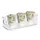 Zeller Aufbewahrungsbox 25,5 x 9,5 x 7,6 cm 10-tlg. transparent
