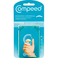 JOHNSON OTC COMPEED Fingerrisse Pflaster Verbandsmaterial 10 ct 