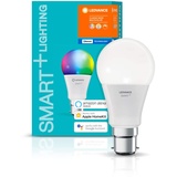 Ledvance LED Smart+ Birne 10W = 60W B22d matt 800lm RGBW 2700K-6500K Dimmbar App Google Alexa Apple HomeKit Bluetooth