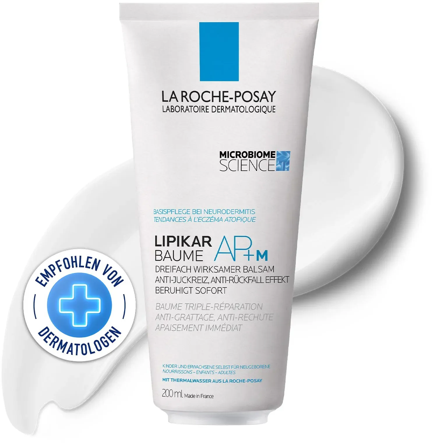 La Roche Posay Lipikar Baume AP + M Körperbalsam in nachhaltiger Papiertube