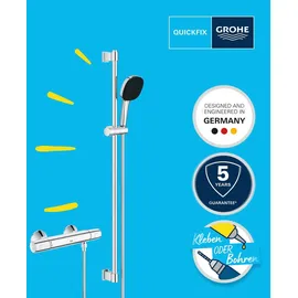 Grohe Precision Trend Duschset mit Thermostat Chrom 34855003