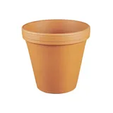 Spang Blumentopf Ton Ø12cm konisch natur