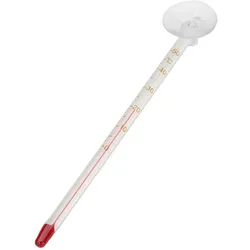 Glasthermometer mit sauger
