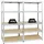 Proregal Mega Deal 2x Schwerlastregal Tiger HxBxT 180 x 90 x 60 cm Fachlast 265kg Garagenregal Kellerregal Werkstattregal Lagerregal Steckregal
