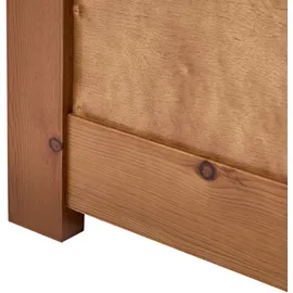 Beliani Bett mit Lattenrost Kiefernholz Olendon 90 x 200 cm