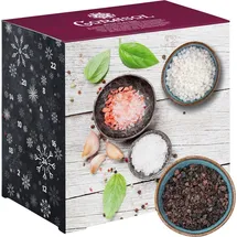 Corasol Premium Salz & Pfeffer Adventskalender, die Gewürz Gourmet Geschenkidee für Männer (264 g)