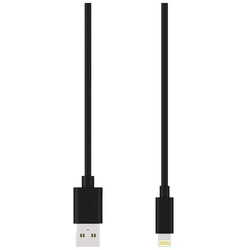 XLAYER Premium Lightningkabel, Lightning Stecker / USB-A-Stecker, USB-A to Lightning (120 cm) schwarz