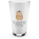 Mr. & Mrs. Panda Glas Hamster Hut - Geschenk, Latte Macchiato, Tiere, Cappuccino Glas, Zauberer, Cappuccino Tasse, Zylinder, Zwerghamster,