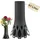 GarPet Grabvase mit Sockel Friedhofvase Grab Vase Friedhof Wetterfest Grabschmuck Vase für Grab Grabdekoration Grabvase Kunststoff Frostsicher Blumenvase... - Grau