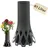 GarPet Grabvase mit Sockel Friedhofvase Grab Vase Friedhof Wetterfest Grabschmuck Vase für Grab Grabdekoration Grabvase Kunststoff Frostsicher Blumenvase... - Grau