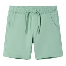 vidaXL Kindershorts mit Kordelzug Jungen Shorts Kurze Hose Sommer Helles Khaki 92 - 92 (1,5-2 J)