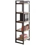 Massivmoebel24 Bücherregal 60 x 40 x 180 cm Beige