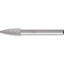 PFERD HSS Frässtift Baumform H Ø 08x20mm Schaft-Ø 6 mm Z 3 universal mittel fein Spanbrecher