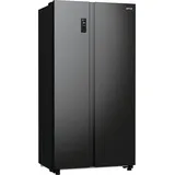 Gorenje Kühl-/Gefrierkombination Side by Side Schwarz Gorenje NRR 9185DABXL