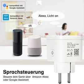 Offgridtec Smart-Home-Steckdose Weiß