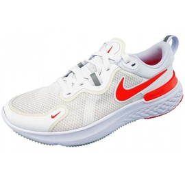 Nike React Miler W white/photon dust/photon dust/laser crimson 38
