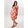 Aniston SELECTED Jerseykleid in rosa-rot-weiß | Gr.: 40