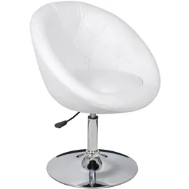 vidaXL Barhocker 2 Stk. Weiß Kunstleder