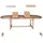 Sedex Gartentisch oval 180-260 x 110 x 75 cm Beige