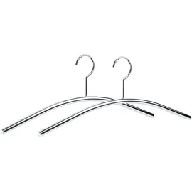 Songmics Kleiderbügelset, Schwarz, Metall, cm, Garderobe, Kleiderbügel