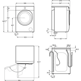 AEG L6FBC41478 Waschmaschine (7 kg, 1400 U/min)