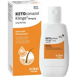 Ketoconazol Klinge 20 mg/g Shampoo