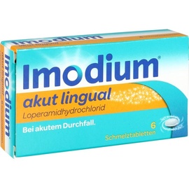 kenvue germany gmbh (otc) Imodium akut lingual Schmelztabletten 6 St.