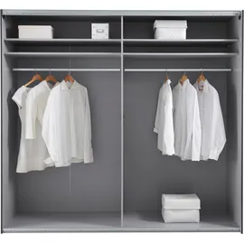 WIMEX Bramfeld 225 x 208 x 64 cm grau/schwarz