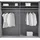 WIMEX Bramfeld 225 x 208 x 64 cm grau/schwarz