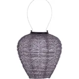 lumiz Lampion Solar 20 cm wetterfest lila