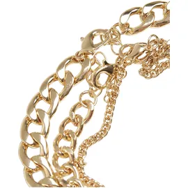URBAN CLASSICS Layering Anklet - Goldfarben