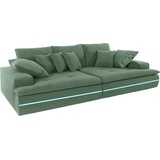 Mr. Couch Big-Sofa »Haiti«, wahlweise mit Kaltschaum (140kg Belastung/Sitz) und AquaClean-Stoff grün