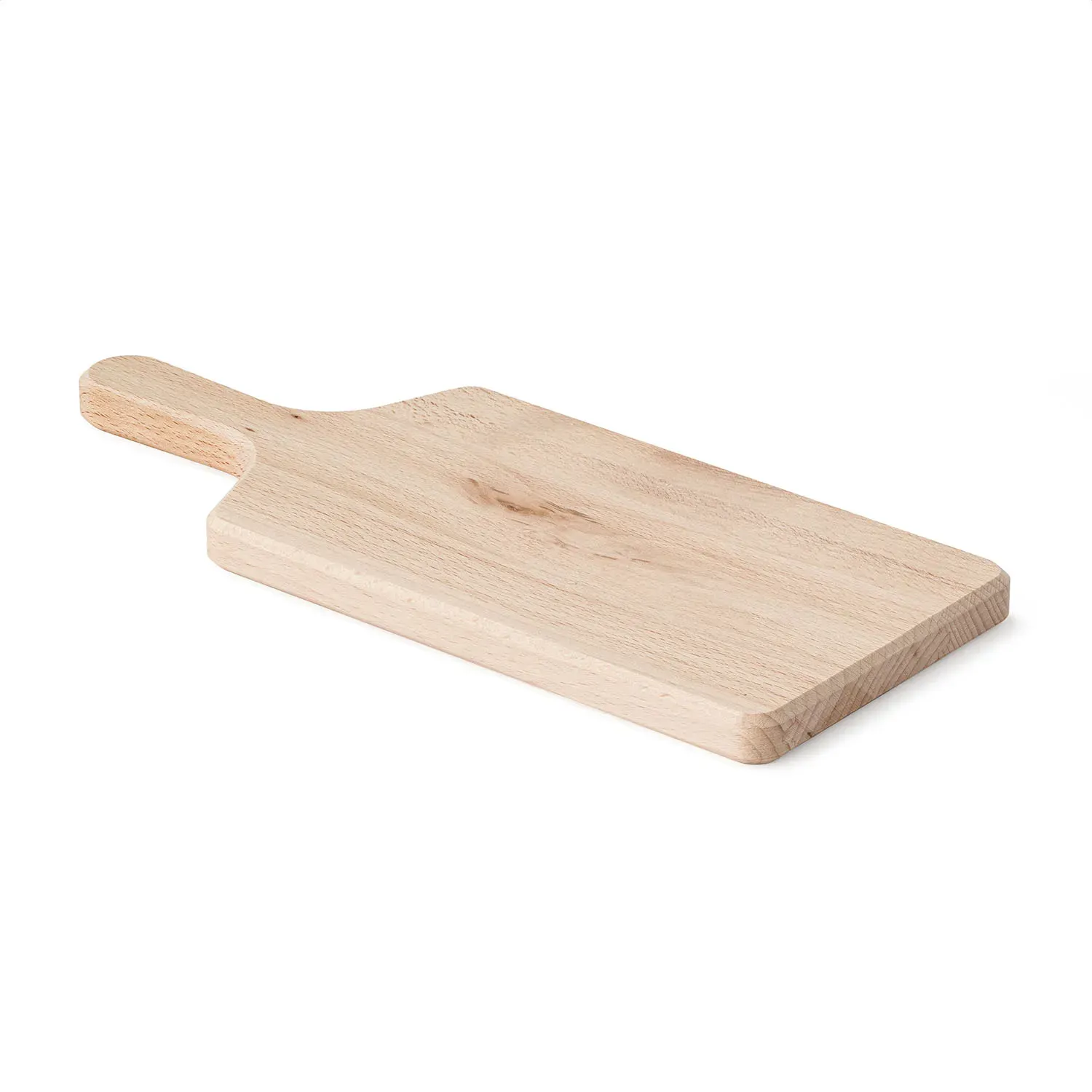Metrie Minna-1327-Raw Küchenbrett, Buche, Rechteck, mit Henkel | 275×115 mm
