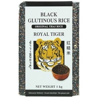 ROYAL TIGER 1 Kg Schwarzer Klebe Reis Thailändischer Reis rice Thailand thaifood