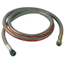 Comap Gasschlauch 1,00 m Edelstahl Weiß
