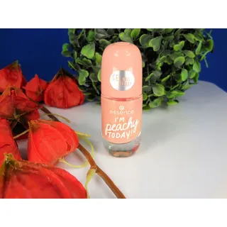 colour, Nagellack, 43, Orange, langanhaltend, Expressergebnis, schnelltrocknend, glänzend, acetonfrei, vegan, ohne Mikroplastikpartikel, ohne Konservierungsstoffe, 1er Pack (8ml)