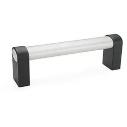 334-36-800-EL Ovalrohrgriffe, Aluminium / Zink-Druckguss