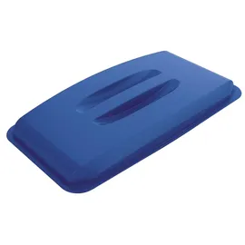 Durable Durabin 60 l grau mit blauem Deckel