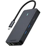 Rapoo UCM-2005 USB-C Multiport Adapter 10-in-1, 100W