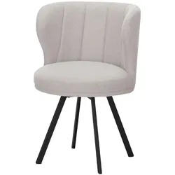 Woodford Polsterstuhl  Clea ¦ braun ¦ Maße (cm): B: 56,5 H: 83 T: 59.0
