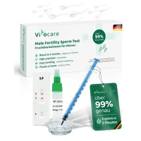Vitocare Spermatest für Männer diskret für Zuhause, Fruchtbarkeitstest für