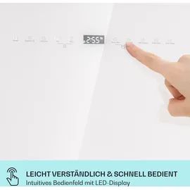 Klarstein Mini-Geschirrspüler für 5 Slim Geschirrspüler freistehend 7 Programme Touch-Control