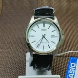 Casio MTP-1183E-7A Analog Schwarz Lederband Quarz Herren Dress Watch