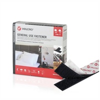VELCRO® VELCRO General Use Fastener 20mm x 5m, schwarz