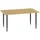 Outsunny Gartentisch 150 x 90 x 73 cm Braun